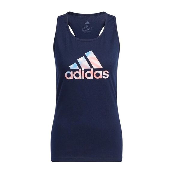 Adidas Womens Americana Graphic Tank Top Navy sleeveless shirt small - Picture 5 of 10